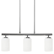 Generation Lighting - 66160EN3-05 - Three Light Island Pendant - Oslo - Chrome