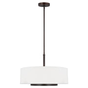 Generation Lighting - 6628003EN3-710 - Three Light Pendant - Nance - Bronze