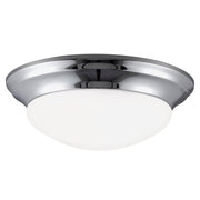 Generation Lighting - 75434EN3-05 - One Light Flush Mount - Nash - Chrome