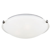 Generation Lighting - 7543502EN3-962 - Two Light Flush Mount - Clip Ceiling Flush Mount - Brushed Nickel