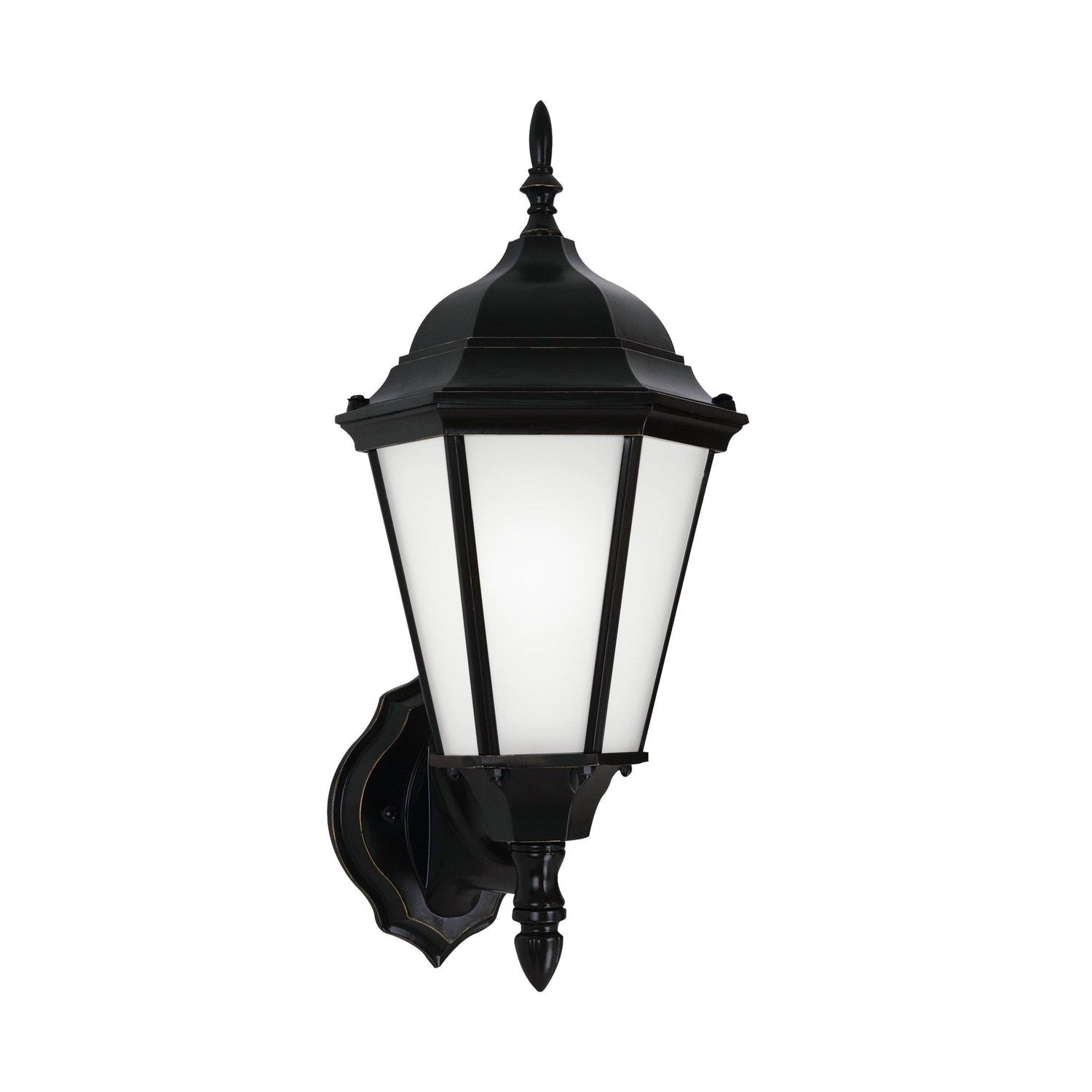 Generation Lighting - 89941-12 - One Light Outdoor Wall Lantern - Bakersville - Black