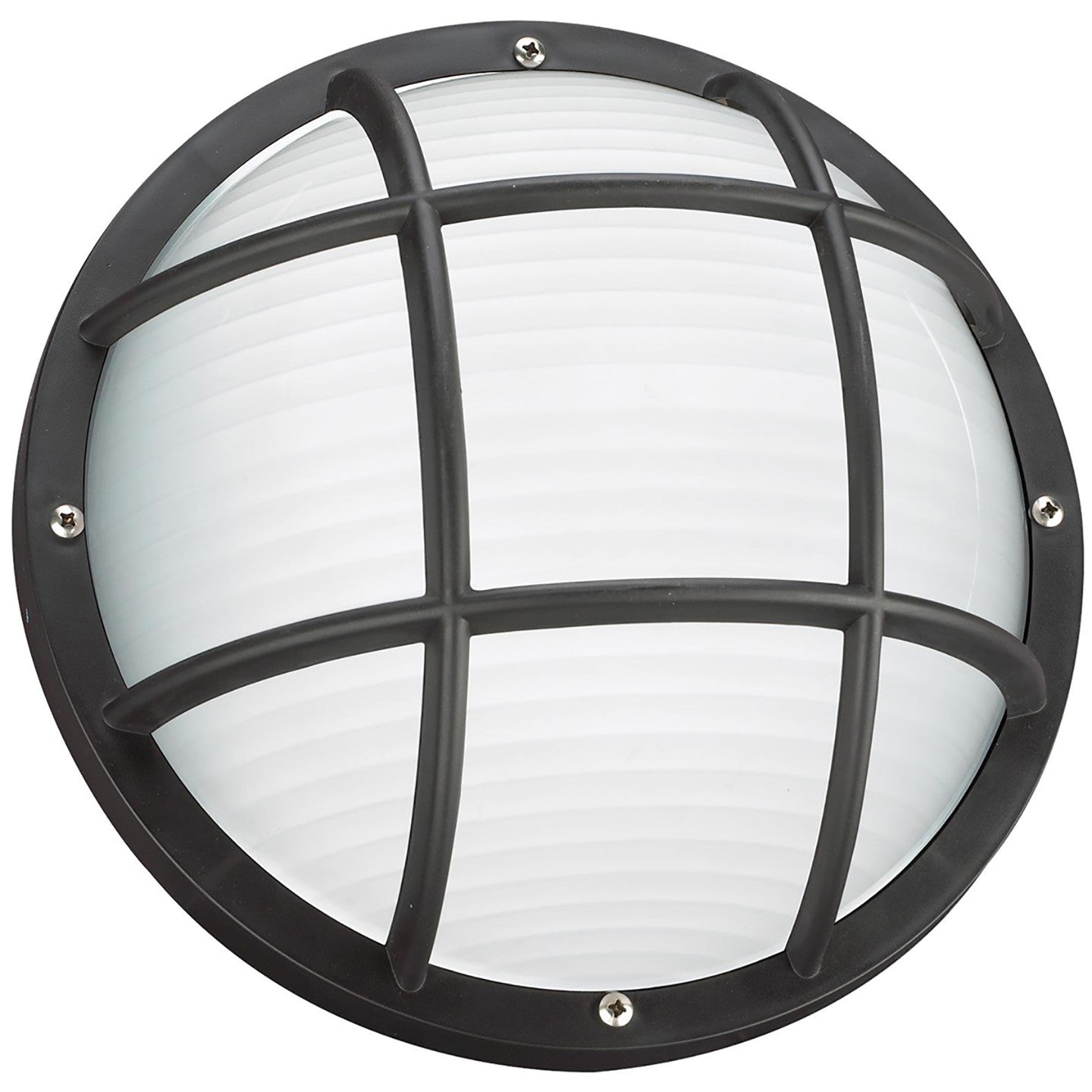 Generation Lighting - 89807EN3-12 - One Light Outdoor Wall / Ceiling Mount - Bayside - Black
