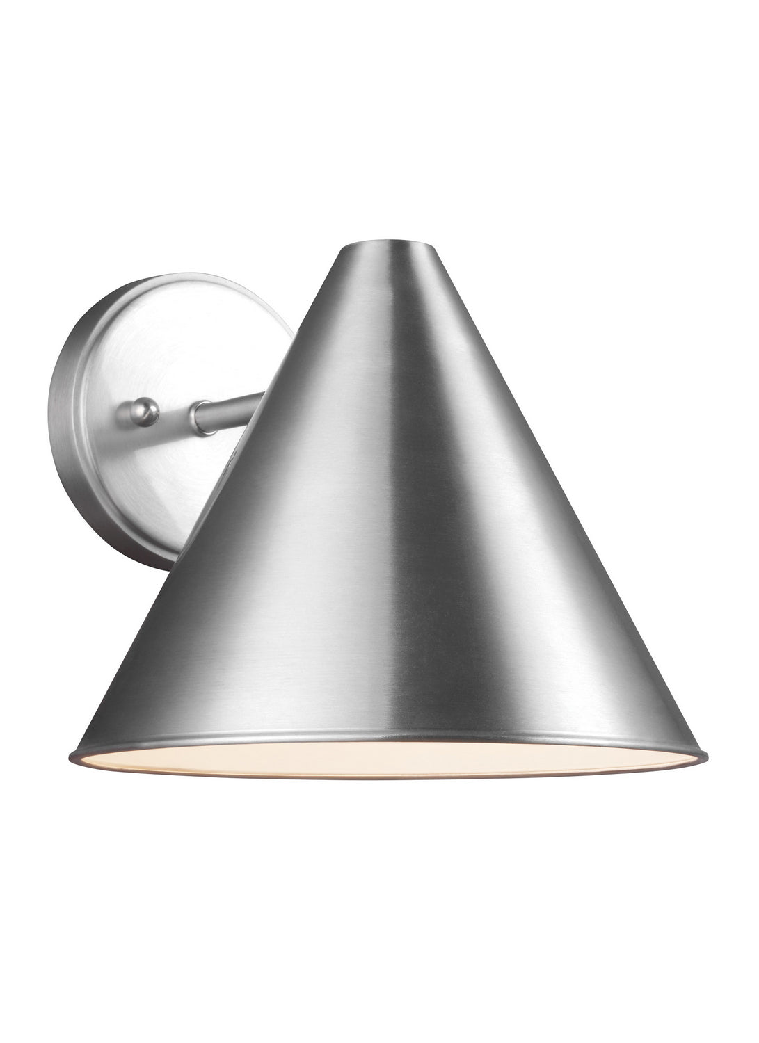 Generation Lighting - 8538501EN3-04 - One Light Outdoor Wall Lantern - Crittenden - Satin Aluminum