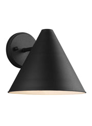 Generation Lighting - 8538501EN3-12 - One Light Outdoor Wall Lantern - Crittenden - Black