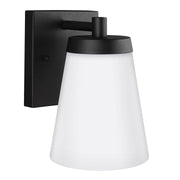Generation Lighting - 8538601EN3-12 - One Light Outdoor Wall Lantern - Renville - Black
