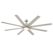 Meridian - M2025BN - 72" Outdoor Ceiling Fan - Bluffton - Brushed Nickel