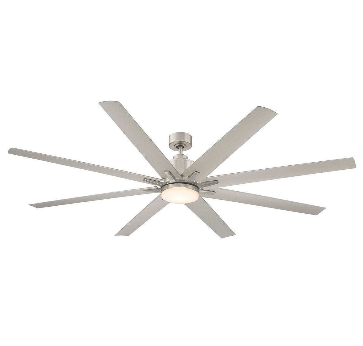 Meridian - M2025BN - 72" Outdoor Ceiling Fan - Bluffton - Brushed Nickel