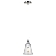 Generation Lighting - P1449CH - One Light Pendant - Loras - Chrome