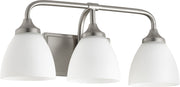 Quorum - 5059-3-65 - Three Light Vanity - Enclave - Satin Nickel