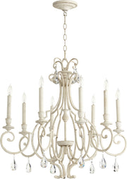 Quorum - 6014-8-70 - Eight Light Chandelier - Ansley - Persian White