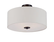 Maxim - 10014OMOI - Three Light Semi-Flush Mount - Bongo - Oil Rubbed Bronze