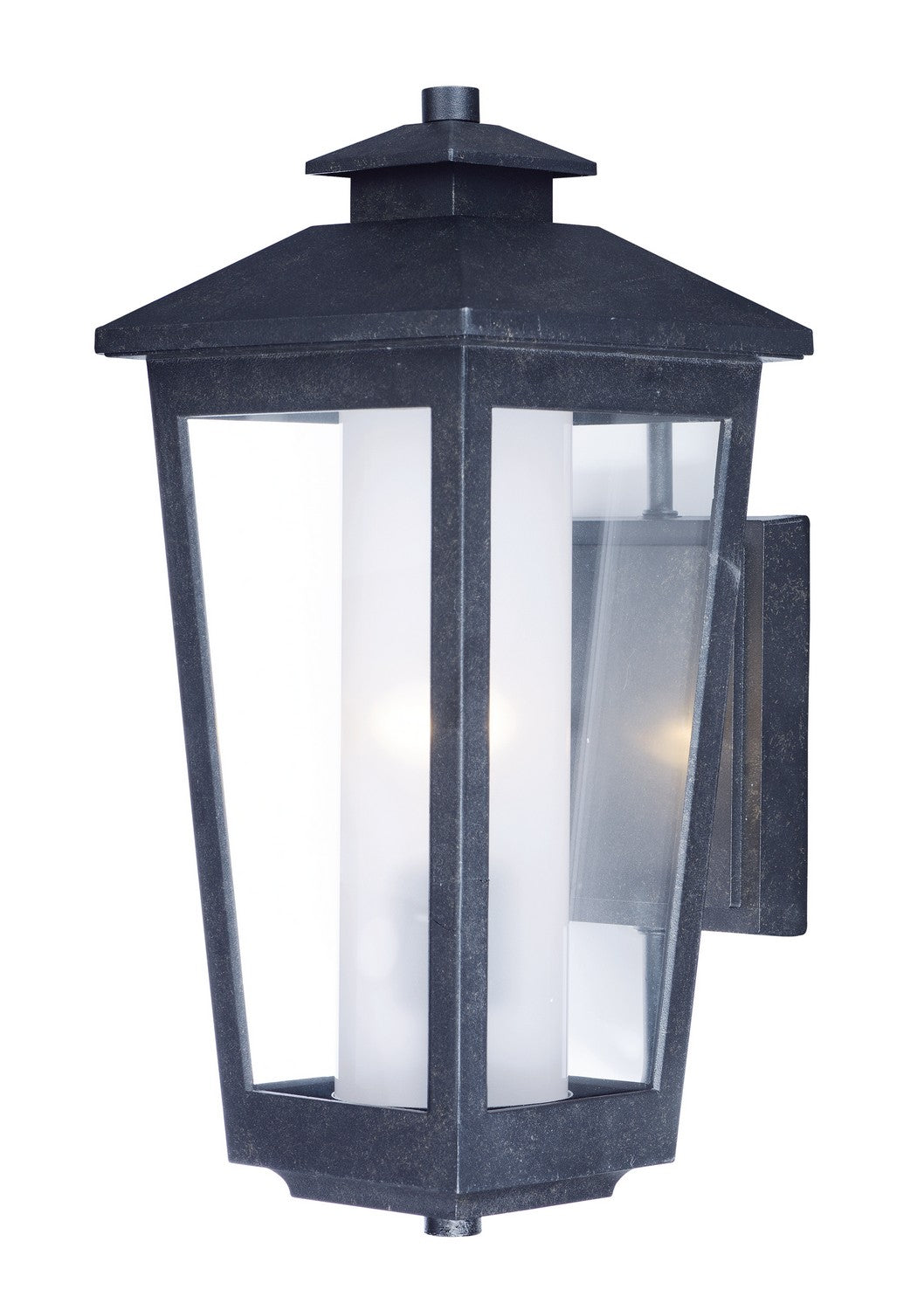 Maxim - 2142CLFTAT - One Light Outdoor Wall Lantern - Aberdeen - Artesian Bronze