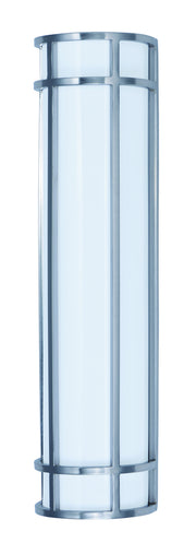 Maxim - 55575WTSN - LED Outdoor Wall Sconce - Moon Ray - Satin Nickel