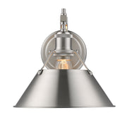 Golden - 3306-1W PW-PW - One Light Wall Sconce - Orwell - Pewter