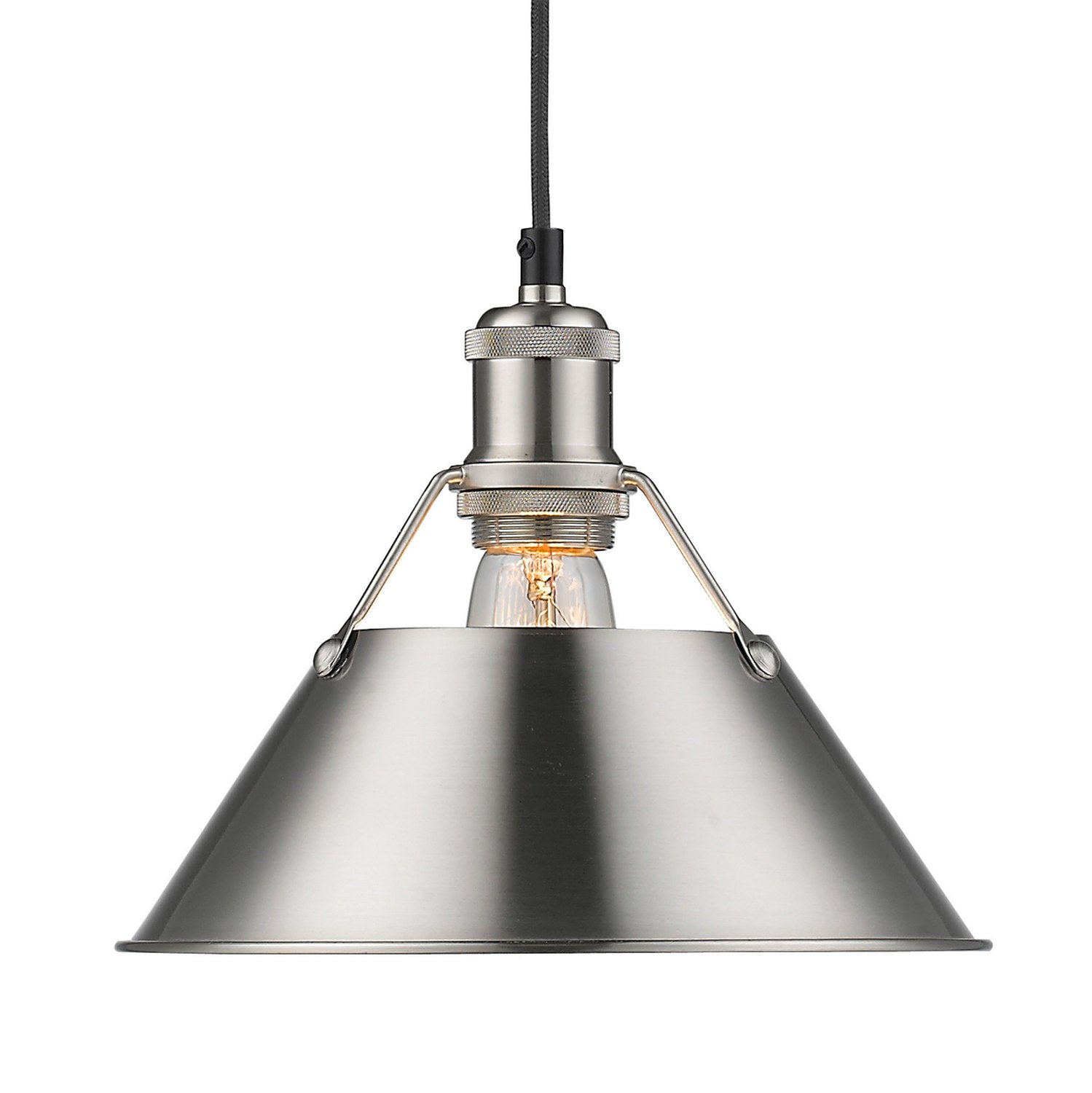 Golden - 3306-M PW-PW - One Light Pendant - Orwell - Pewter