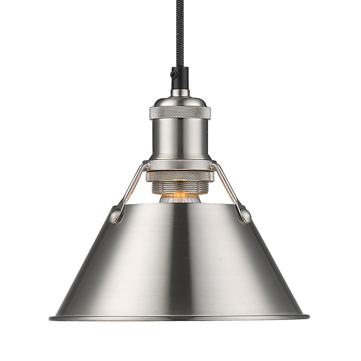 Golden - 3306-S PW-PW - One Light Mini Pendant - Orwell - Pewter