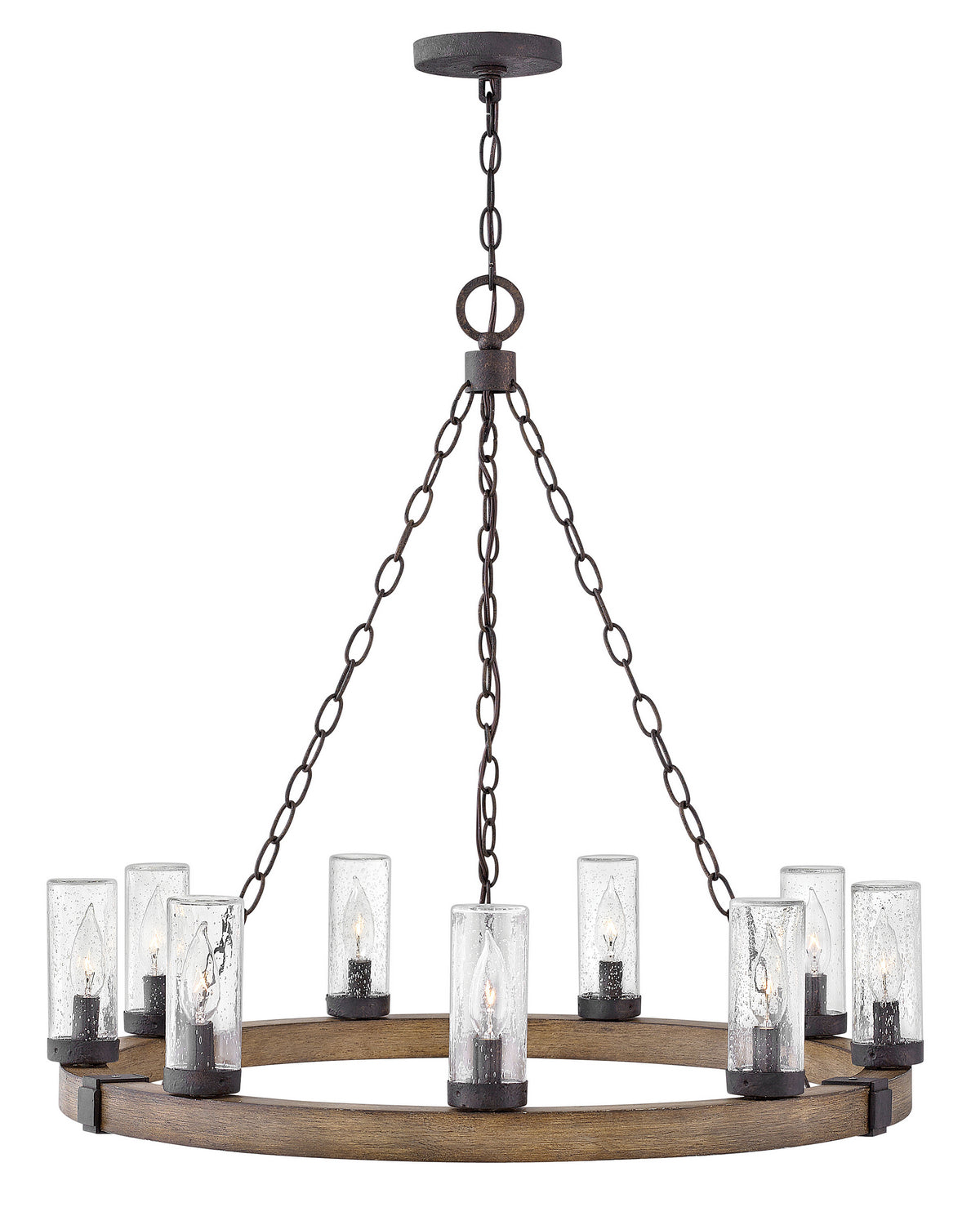 Hinkley - 29208SQ - LED Chandelier - Sawyer - Sequoia
