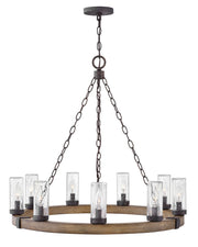 Hinkley - 29208SQ - LED Chandelier - Sawyer - Sequoia
