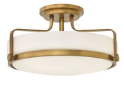 Hinkley - 3643HB - LED Flush Mount - Harper - Heritage Brass