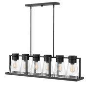 Hinkley - 63306BK-CL - LED Pendant - Refinery - Black