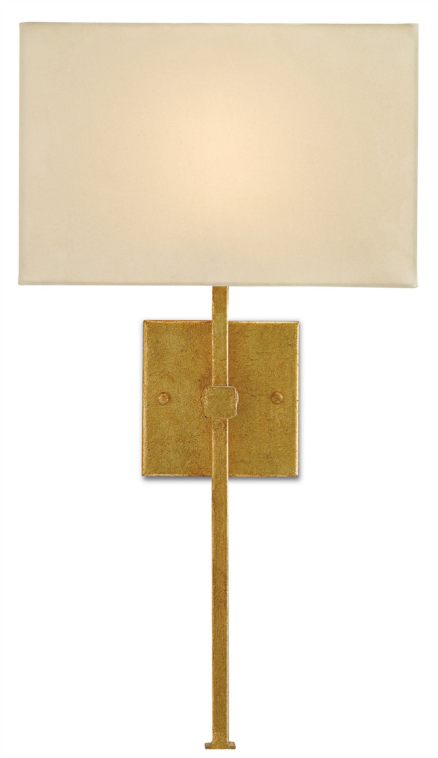 Currey and Company - 5900-0005 - One Light Wall Sconce - Antique Gold Leaf