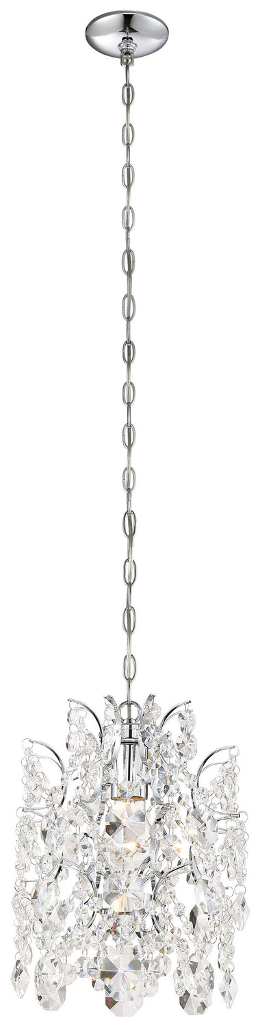 Minka-Lavery - 3155-77 - One Light Mini Pendant - Isabella's Crown - Chrome