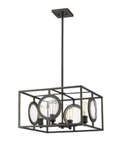 Z-Lite - 448-20OB - Four Light Chandelier - Port - Olde Bronze