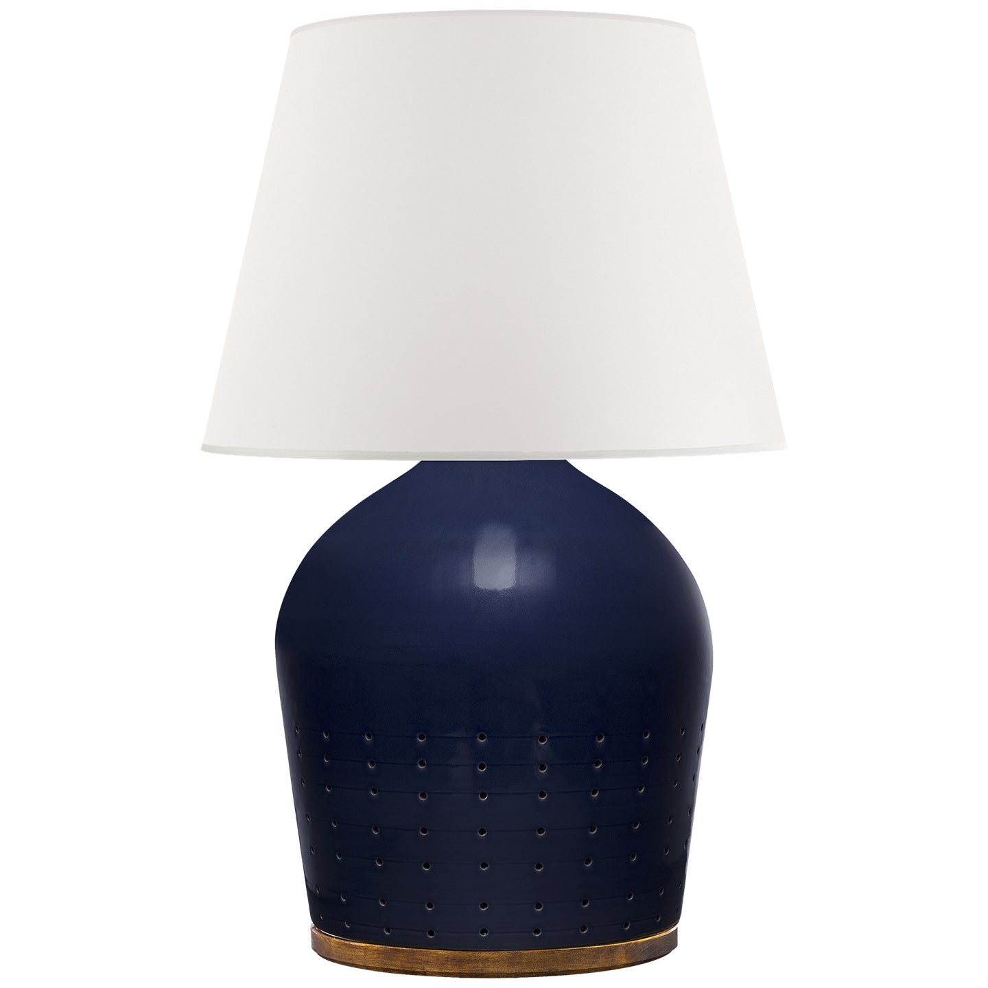 Ralph Lauren - RL 3633BC-WP - One Light Table Lamp - Halifax - Blue Ceramic