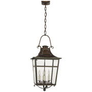 Ralph Lauren - RL 5733WVG-CG - Four Light Lantern - Carrington - Weathered Verdigris