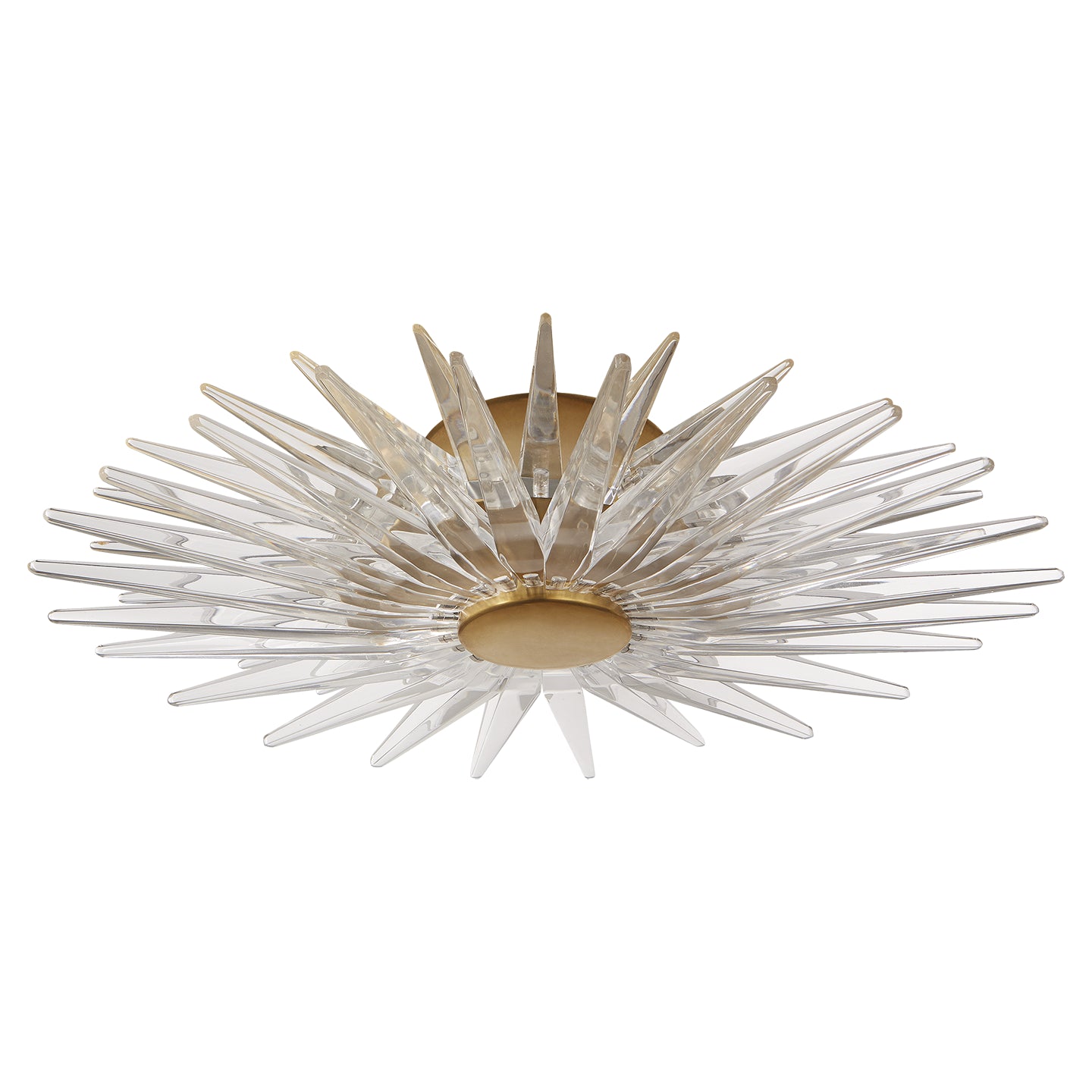 Visual Comfort Signature - CHC 4509AB-CA - LED Flush Mount - Quincy - Antique-Burnished Brass