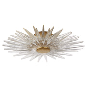Visual Comfort Signature - CHC 4509AB-CA - LED Flush Mount - Quincy - Antique-Burnished Brass
