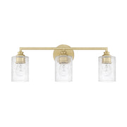 Capital Lighting - 120531CG-422 - Three Light Vanity - Milan - Capital Gold