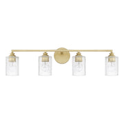 Capital Lighting - 120541CG-422 - Four Light Vanity - Milan - Capital Gold