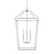 Capital Lighting - 522761BN - Six Light Foyer Pendant - Birch - Brushed Nickel