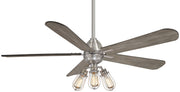 Minka Aire - F852L-BN - 56"Ceiling Fan - Alva - Brushed Nickel