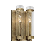 Millennium - 1972-VG - Two Light Wall Sconce - Milan - Vintage Gold