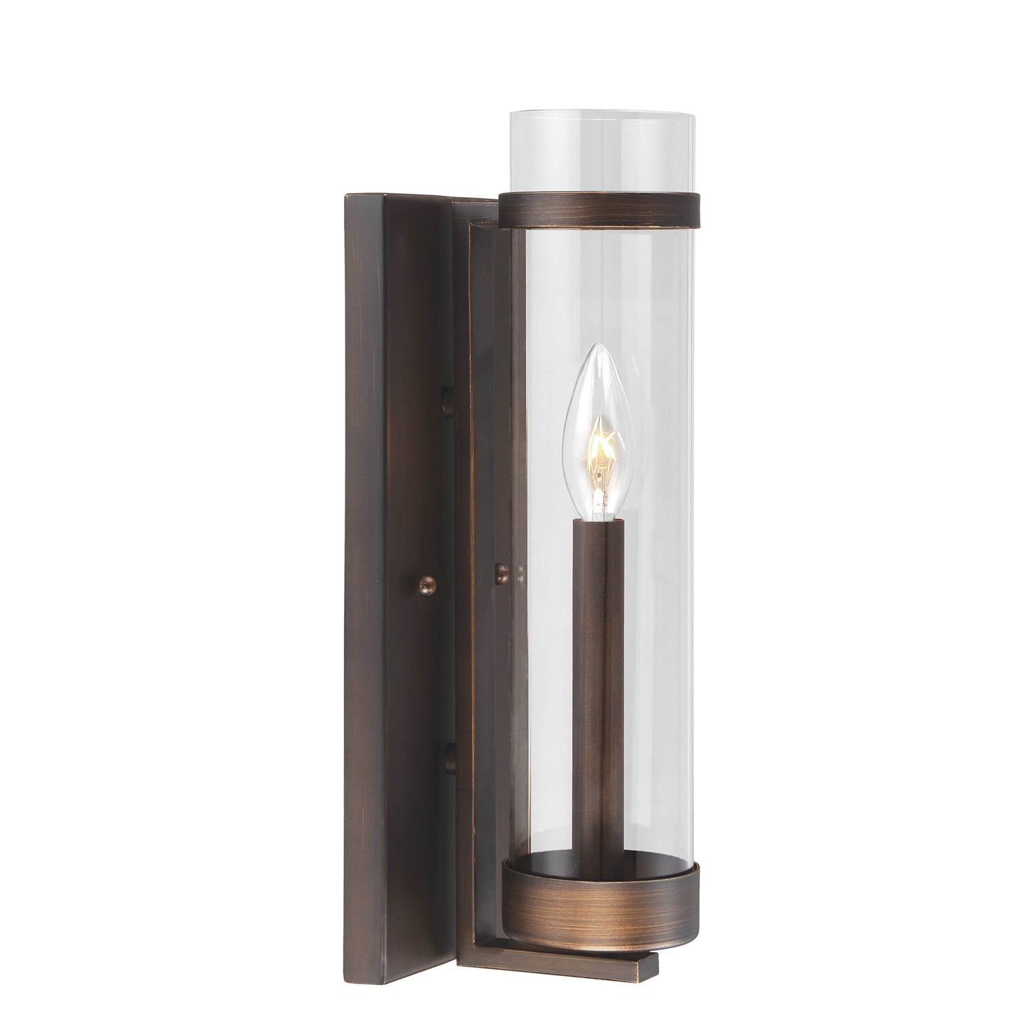 Millennium - 1981-RBZ - One Light Wall Sconce - Milan - Rubbed Bronze