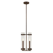 Millennium - 1982-RBZ - Two Light Mini Pendant - Milan - Rubbed Bronze