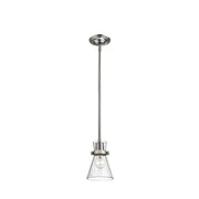 Millennium - 2321-BN - One Light Pendant - Layton - Brushed Nickel