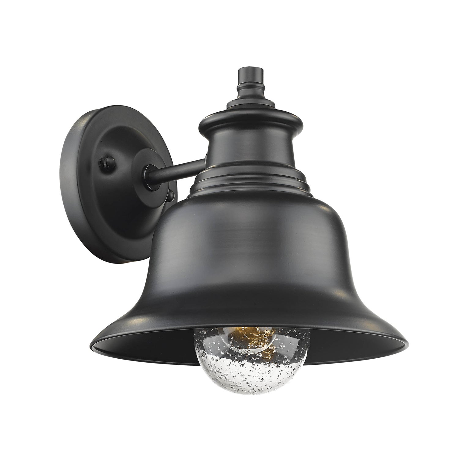 Millennium - 2513-PBK - One Light Outdoor Wall Sconce - Kings Bay - Powder Coated Black