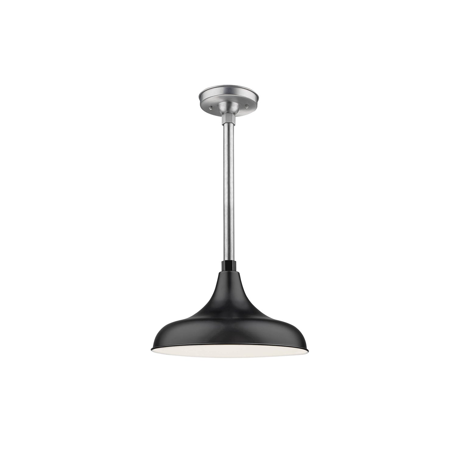 Millennium - RMWHS14-SB - One Light Pendant - R Series - Satin Black