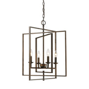 Millennium - 3231-RBZ - Four Light Pendant - Rubbed Bronze