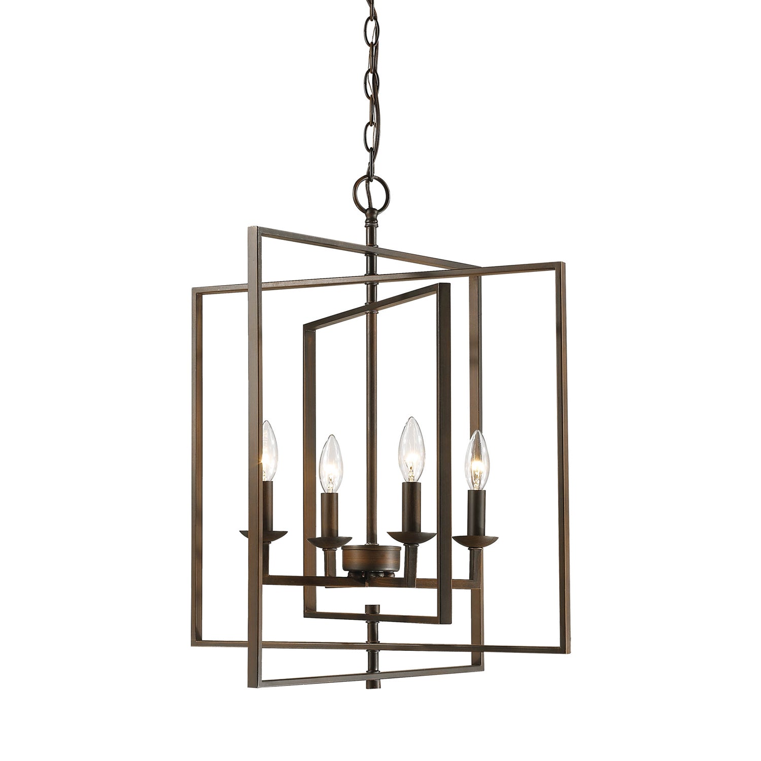 Millennium - 3231-RBZ - Four Light Pendant - Rubbed Bronze