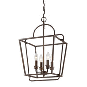 Millennium - 3237-RBZ - Four Light Pendant - Rubbed Bronze