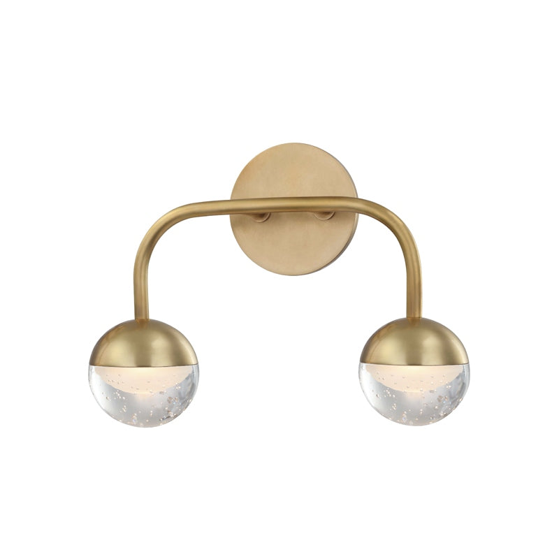 Hudson Valley - 1242-AGB - LED Bath Bracket - Boca - Aged Brass
