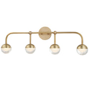 Hudson Valley - 1244-AGB - LED Bath Bracket - Boca - Aged Brass
