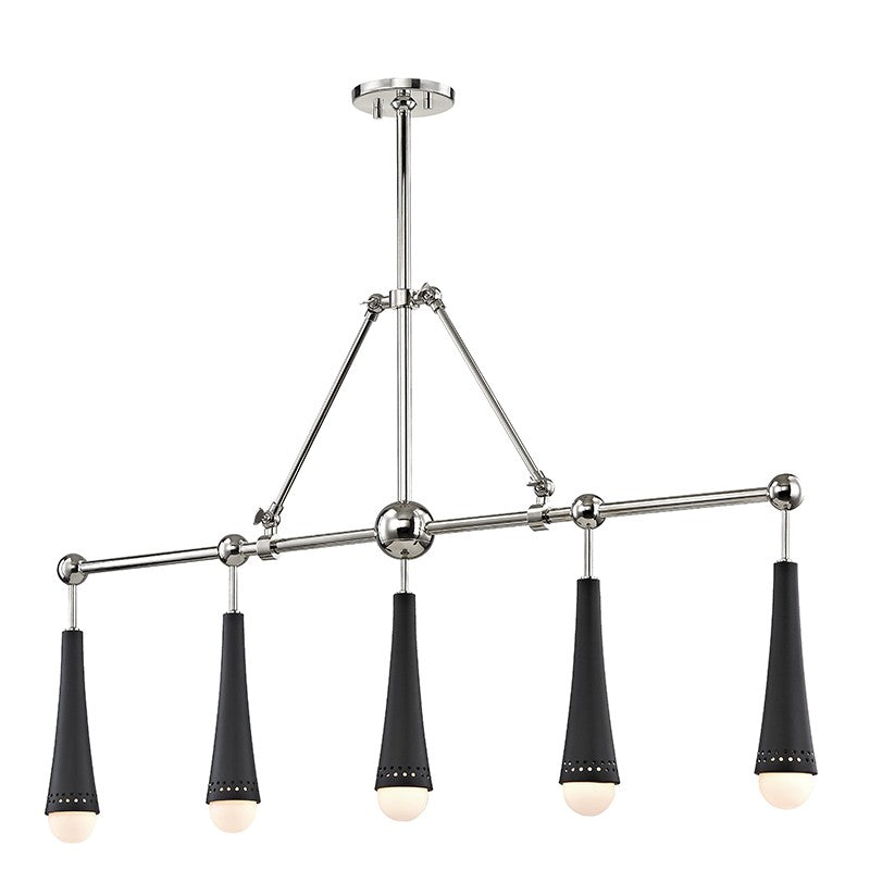 Hudson Valley - 2125-PN - LED Island Pendant - Tupelo - Polished Nickel