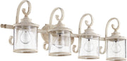 Quorum - 5073-4-70 - Four Light Vanity - San Miguel - Persian White