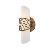 Troy Lighting - B5871 - LED Wall Sconce - Hideaway - Champagne Leaf