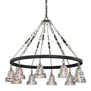 Troy Lighting - F6057 - Ten Light Chandelier - Menlo Park - Deep Bronze